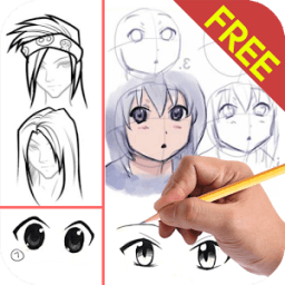 Draw Anime Manga Tutorials आइकन