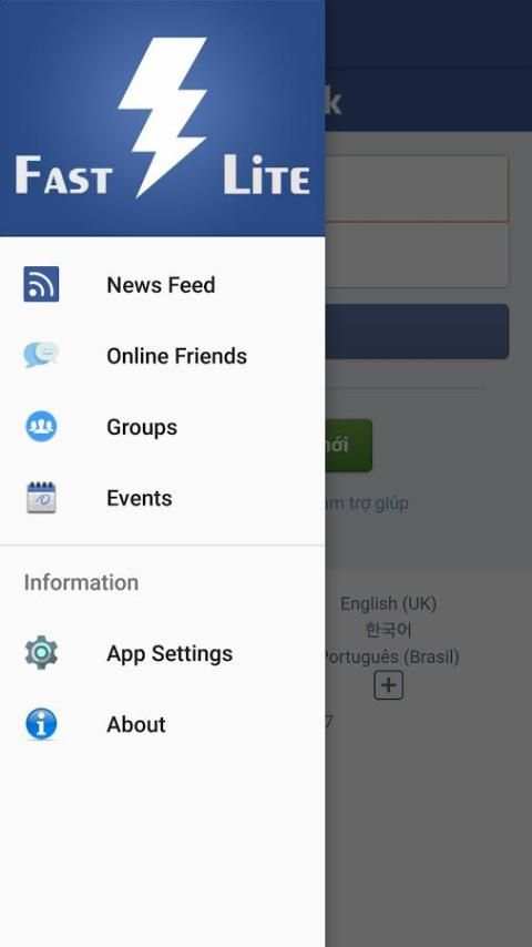 Fast and Lite for Facebook screenshot 3