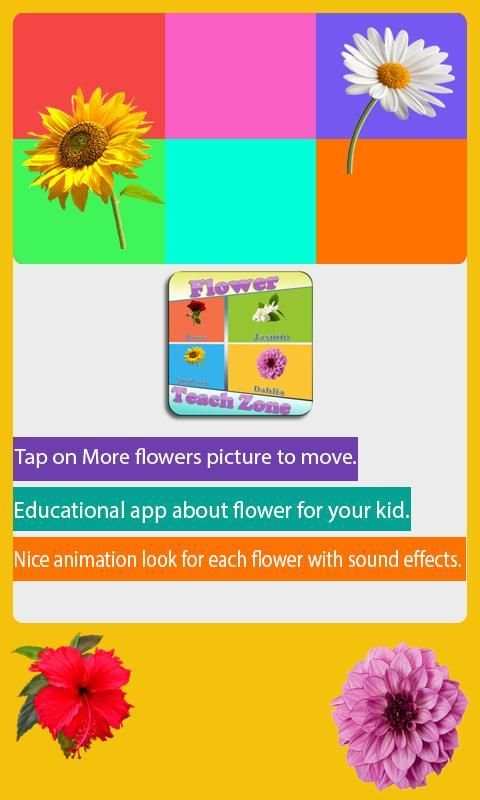 Flower Teach Zone स्क्रीनशॉट 4