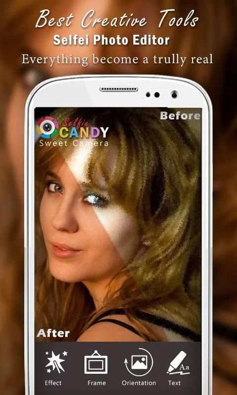 Candy Selfie Sweet Camera HD स्क्रीनशॉट 5