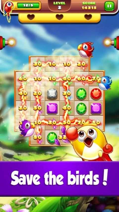Bird Rescue - Match 3 Puzzle screenshot 4