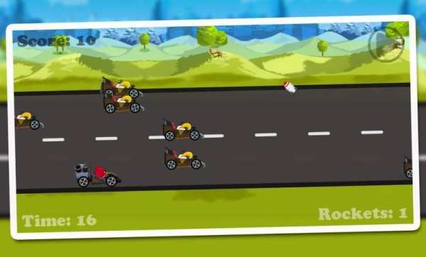 Angry Racing Bird 2017 скриншот 5