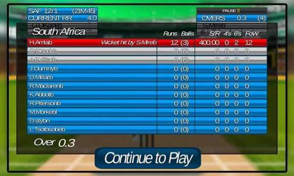 Let's Play Cricket screenshot 2