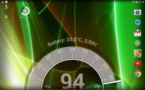 Battery LiveWallpaper HD स्क्रीनशॉट 9