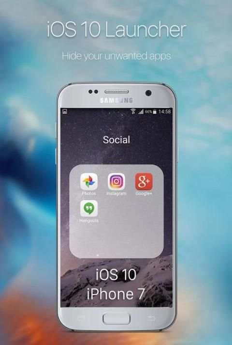 OS10 Launcher HD screenshot 1