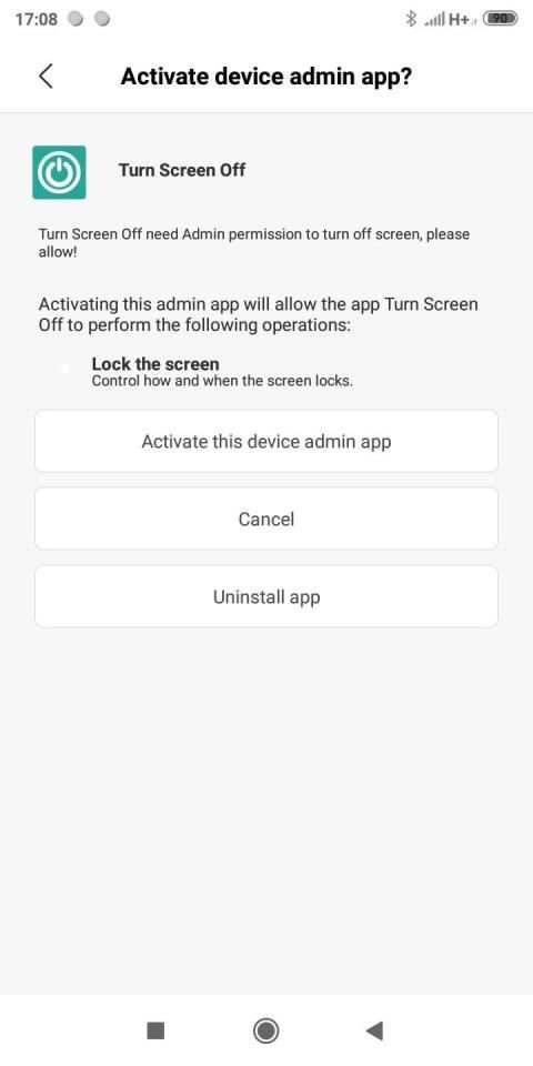 Turn Screen Off (One Touch To Lock) स्क्रीनशॉट 1