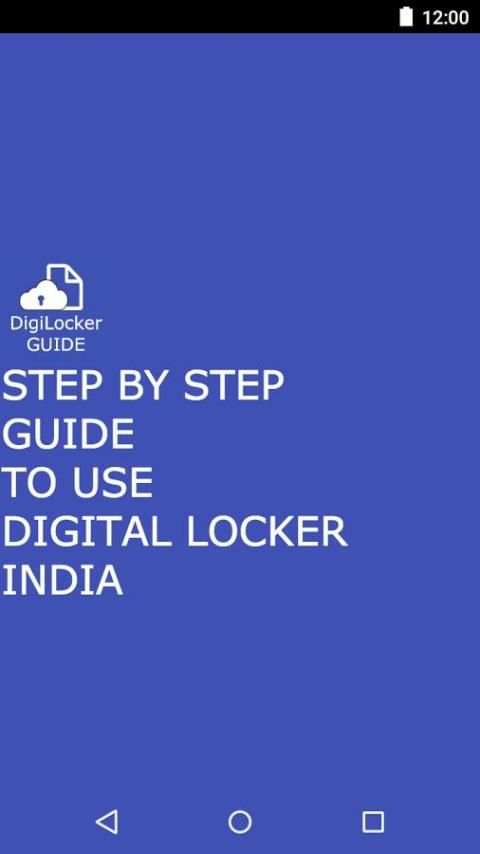 Guide For DigiLocker скриншот 3