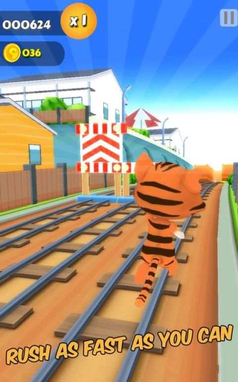 Subway Cat Run Surf - Dash скриншот 2