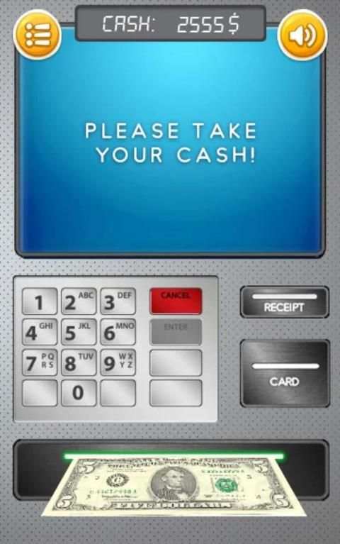 ATM Learning - Cash Simulator screenshot 2