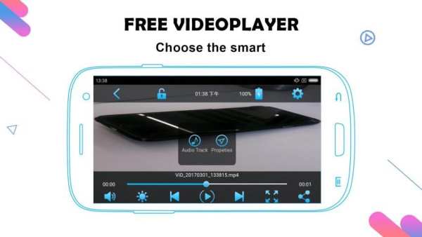 Free VideoPlayer screenshot 1