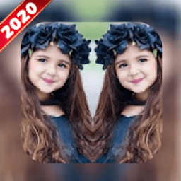 Mirror Photo Editor &amp; collage Mirror Collage Maker आइकन