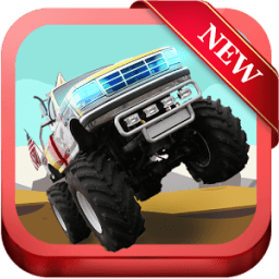 monster truck fire icon