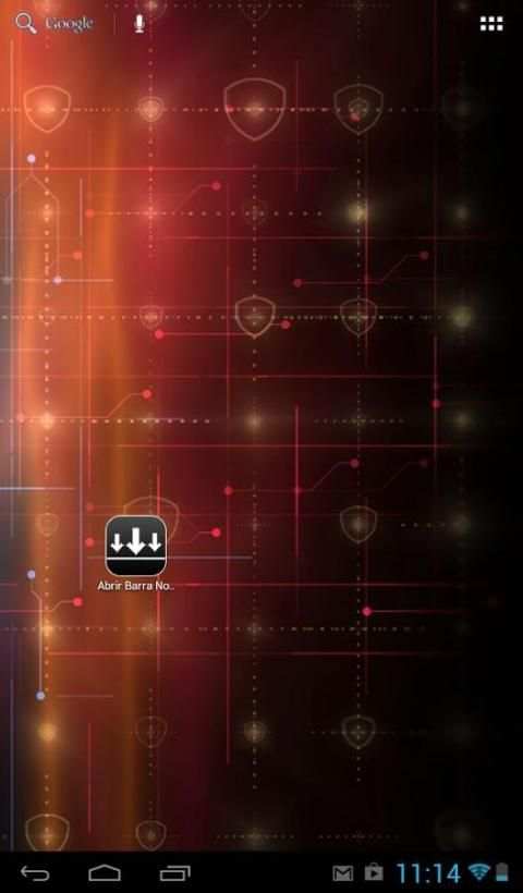 Open Notification Bar screenshot 2