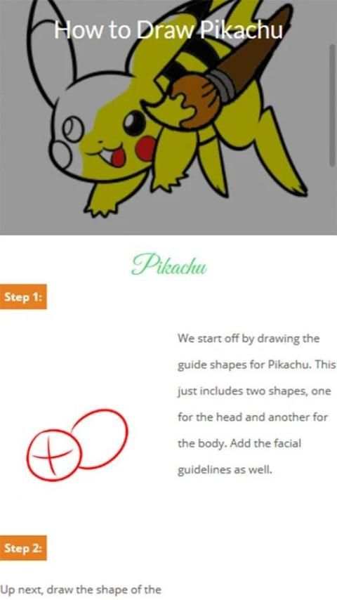 Draw for Pokemon скриншот 2