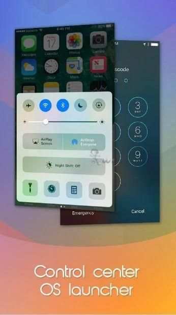 OS10 Launcher скриншот 1