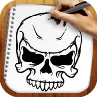 Draw Tattoo Skulls on 9Apps