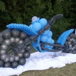 arte y decoración con globos