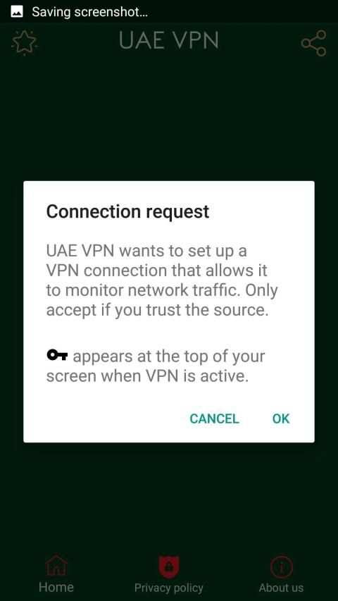 UAE VPN - Gulf VPN, Unlimited Free VPN screenshot 1