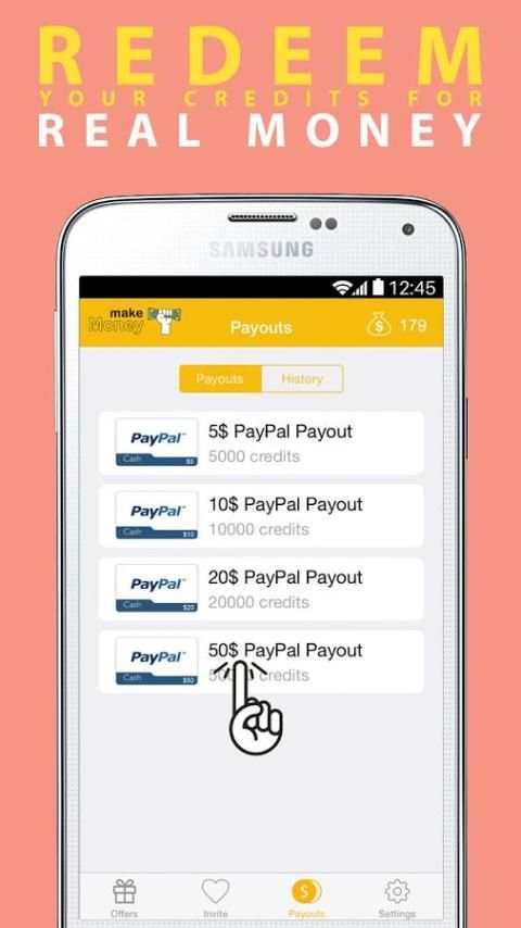Earnmoney स्क्रीनशॉट 1