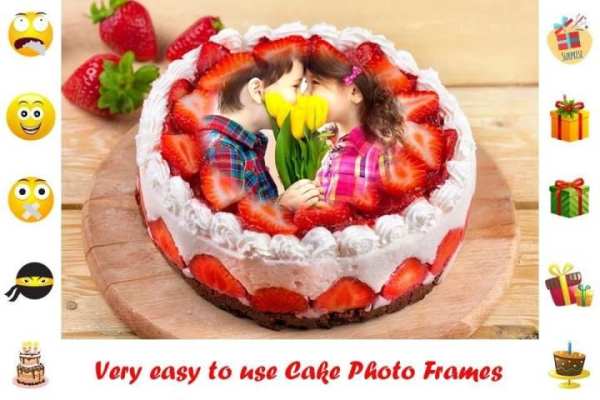 Cake Photo Frame स्क्रीनशॉट 4