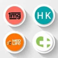 Medicine app - Medlife Netmeds 1mg Pharmeasy