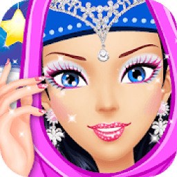 العاب بنات - صالون الاميرات المحجبات
‎ icon