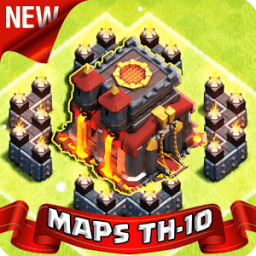 New COC Maps TH10 आइकन