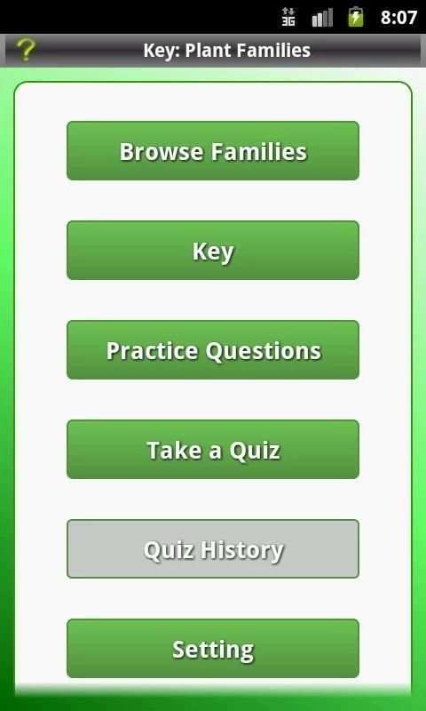 Key: Plant Families скриншот 8