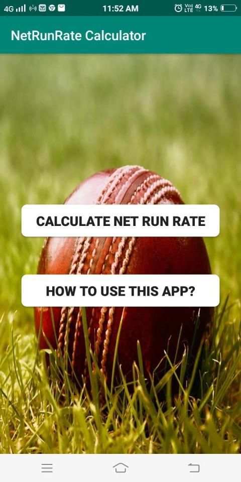 Net Run Rate Calculator screenshot 5