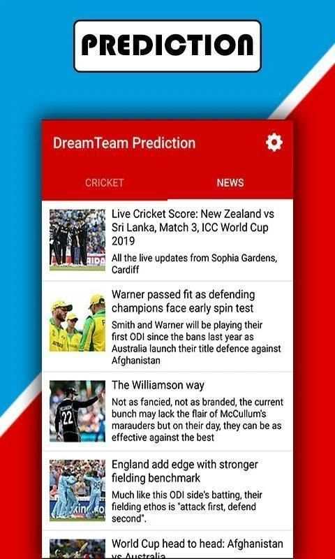 Dream team & My 11 Team Predication screenshot 2