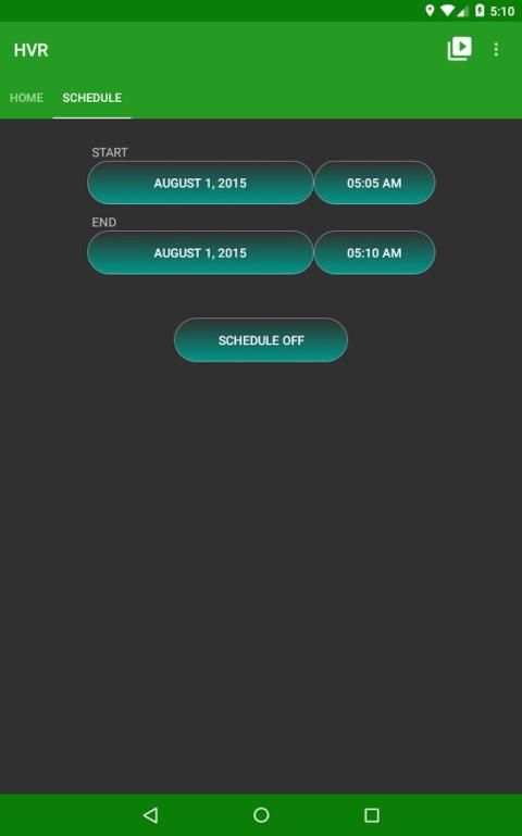 Hidden video recorder (HVR) screenshot 6