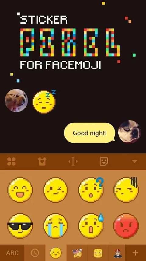 Pixel Emoji Keyboard screenshot 2
