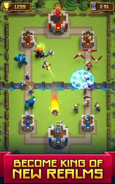 Craft Royale - Clash of Pixels скриншот 4