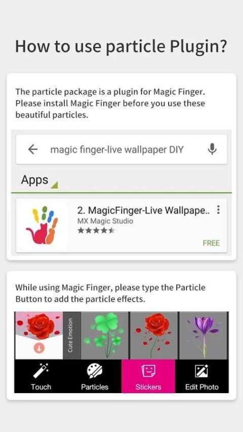 Plants-Magic Finger Plugin screenshot 2