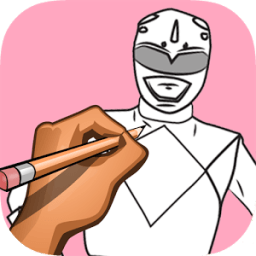 how to draw Power Rangers иконка