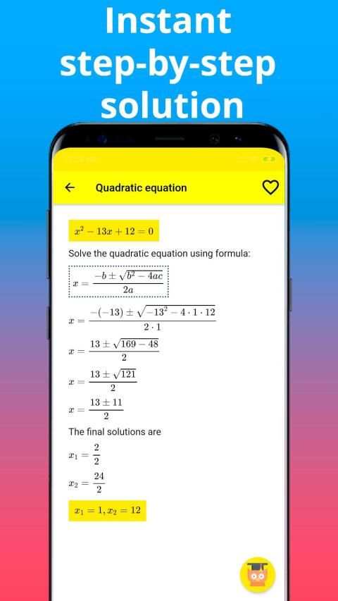 Studymate - free math calculator & homework helper screenshot 2