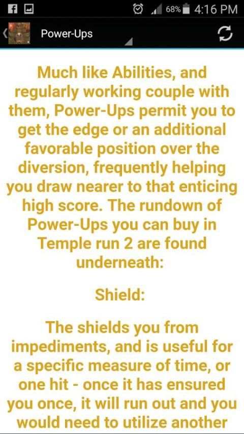 Guide For Temple Run 2 скриншот 2