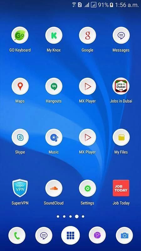 Theme Launcher for Galaxy S8 screenshot 1