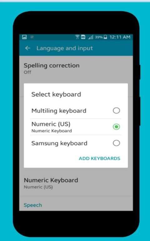 Numeric Keyboard screenshot 3