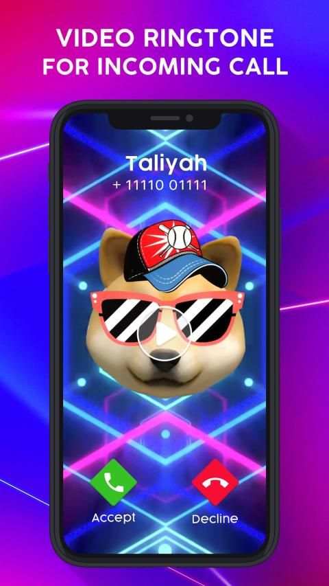 Video Ringtone for Incoming Call स्क्रीनशॉट 8
