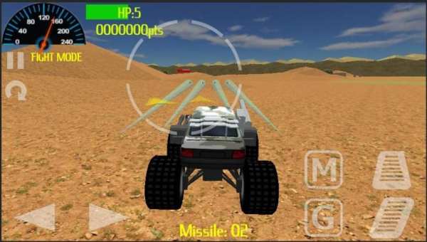 Monster Car Battle Racing स्क्रीनशॉट 6