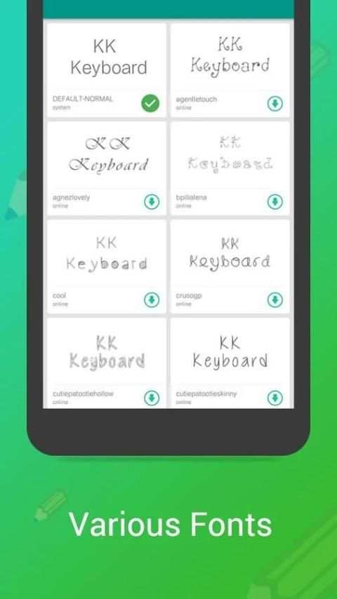 Emoji Keyboard -KK Emoji & GIF screenshot 1