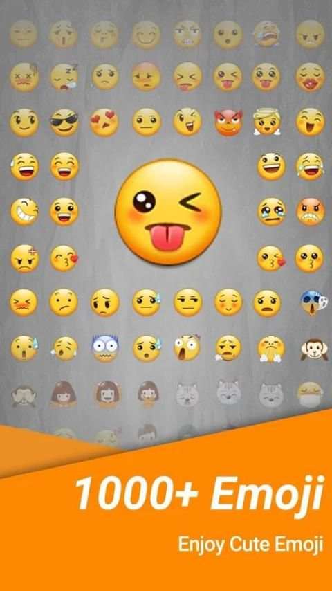 Emoji Keyboard - Color Emoji स्क्रीनशॉट 4