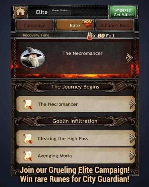 Hobbit:Kingdom of Middle-earth 7 تصوير الشاشة