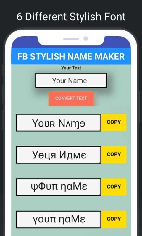 FB Stylish Name Maker screenshot 4