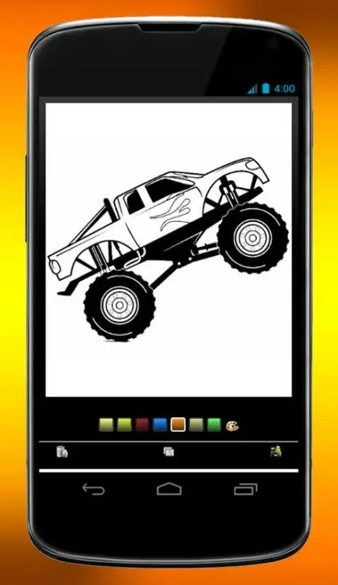 Jogos de colorir carros de motos versão móvel andróide iOS apk