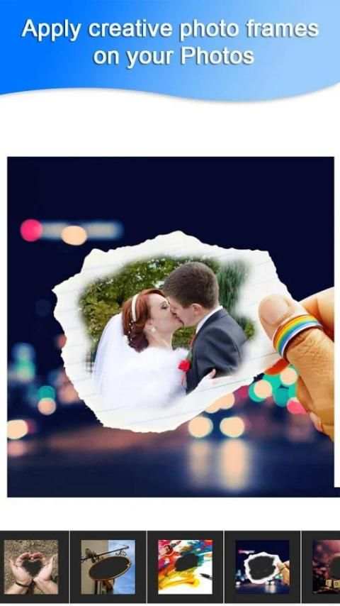 Frames Photo Editor स्क्रीनशॉट 8