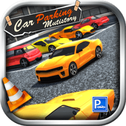 ikon Parkir mobil multi Storey