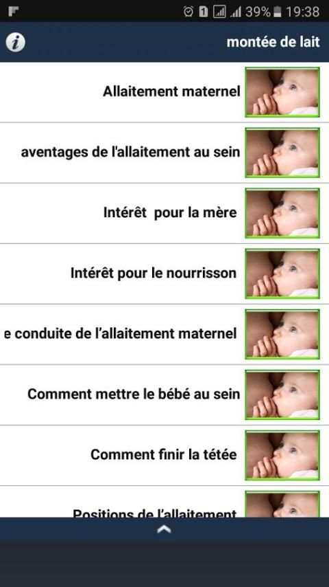 montée de lait screenshot 5