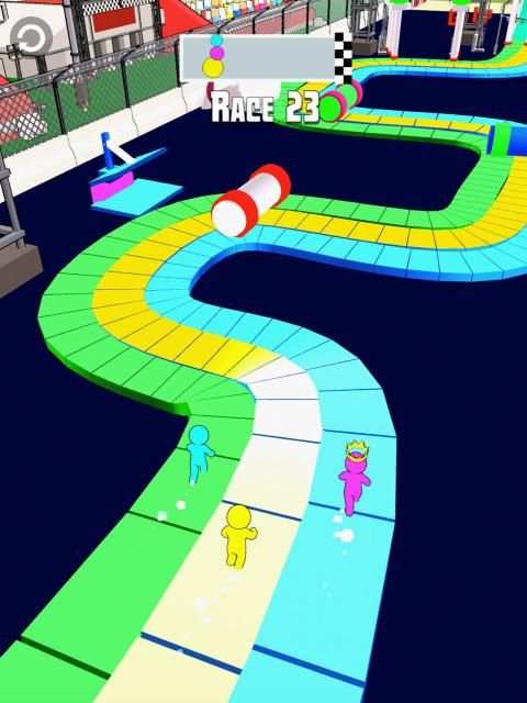 Ninja Warrior Parkour Racing screenshot 1
